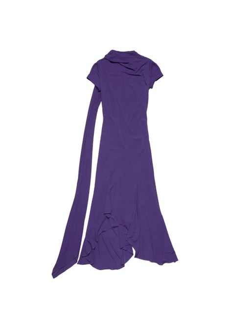 abito midi layered donna viola ACNE STUDIOS | A20930BPB